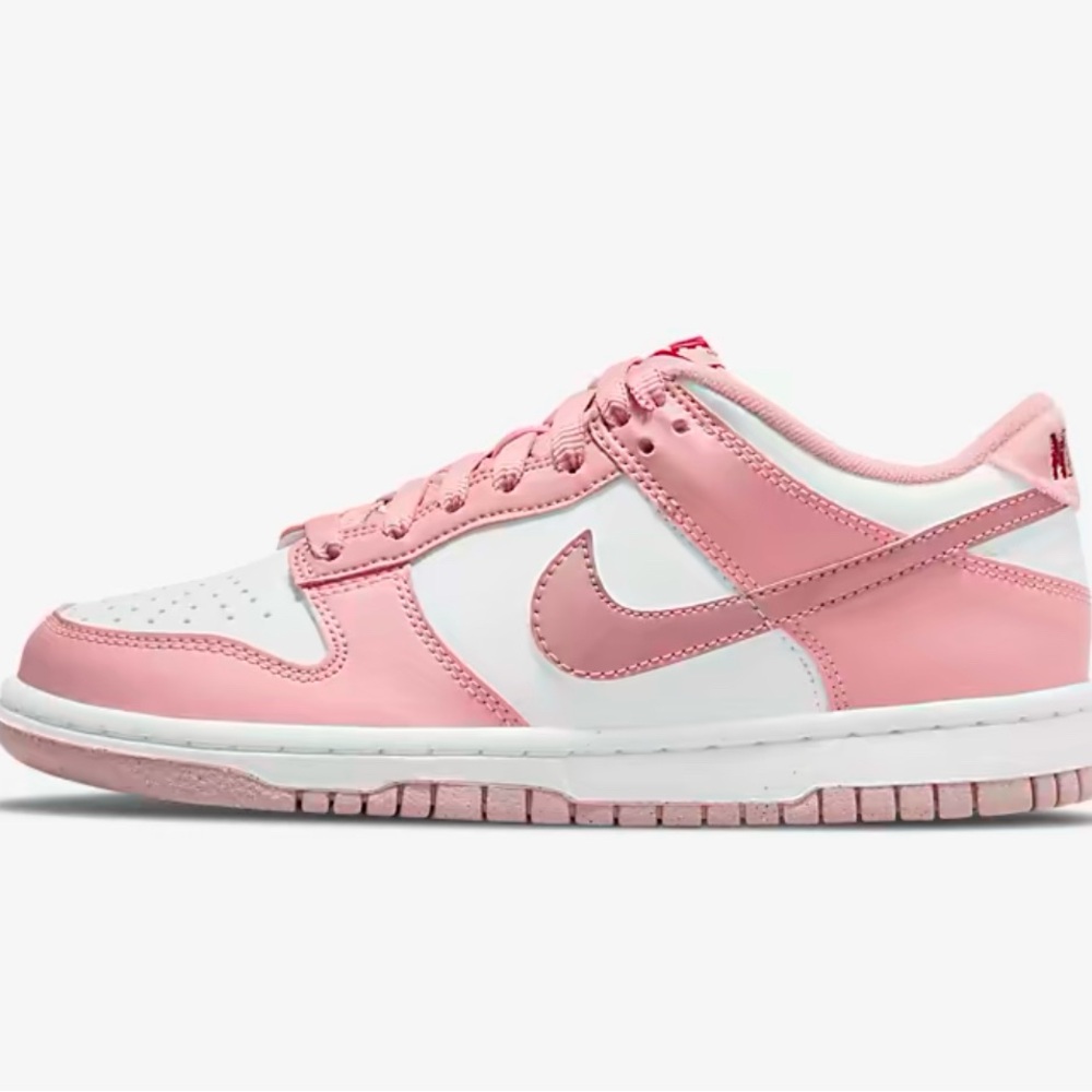 Nike Pink and White Athletic Shoes